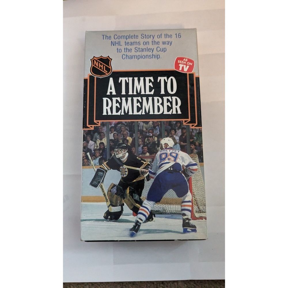 A Time To Remember NHL VHS As Seen On TV Video Highlights 16 Teams To St…